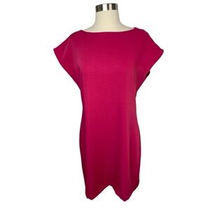 Of / Mercer Pink Shift Sheath Dress - Size Medium - Of Mercer